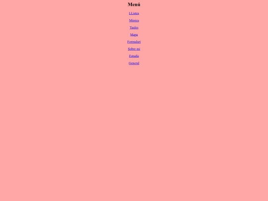 menu screenshot