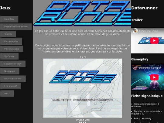 DataRunner screenshot