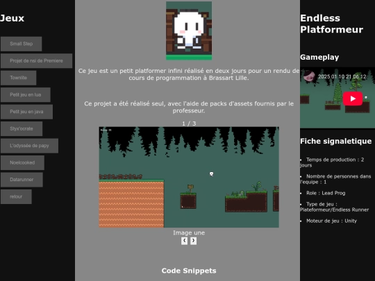 endlessplatformer screenshot