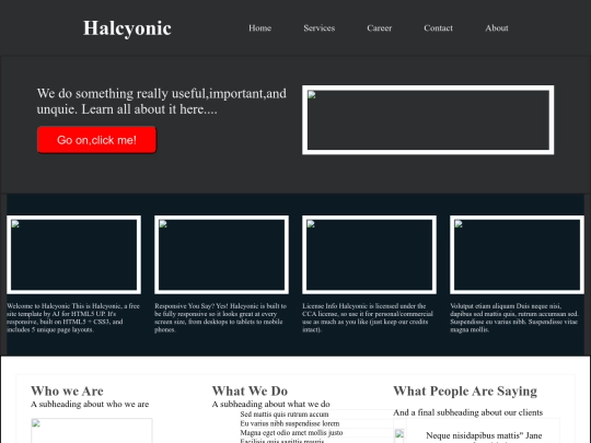 Myproject screenshot