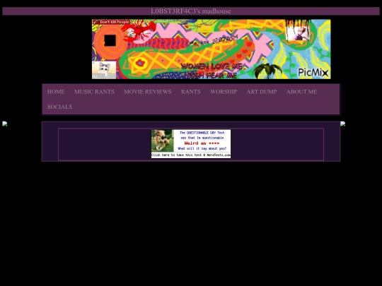 aboutme/autobiography screenshot