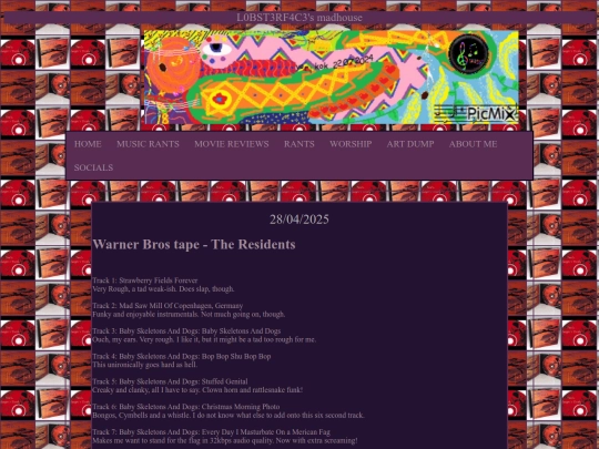 music/theresidents/pre-res screenshot