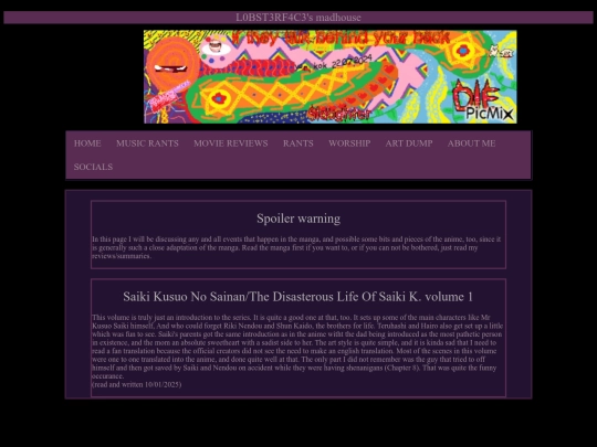 rants/books/Saiki-K screenshot