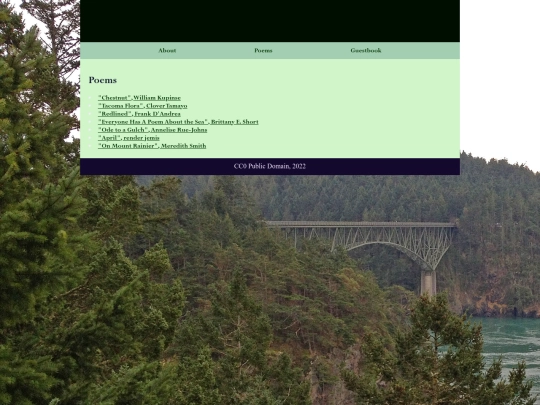 poems screenshot