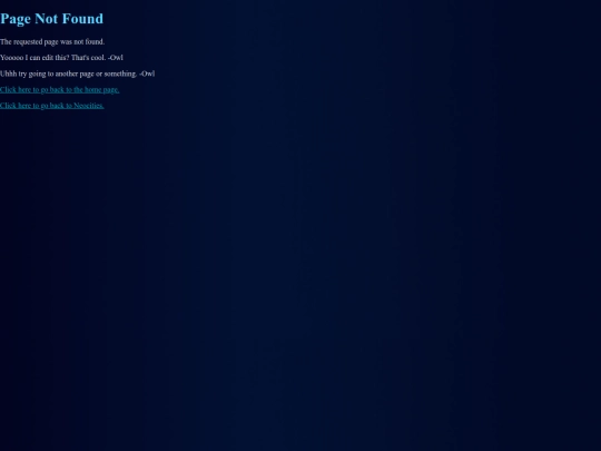 not_found screenshot