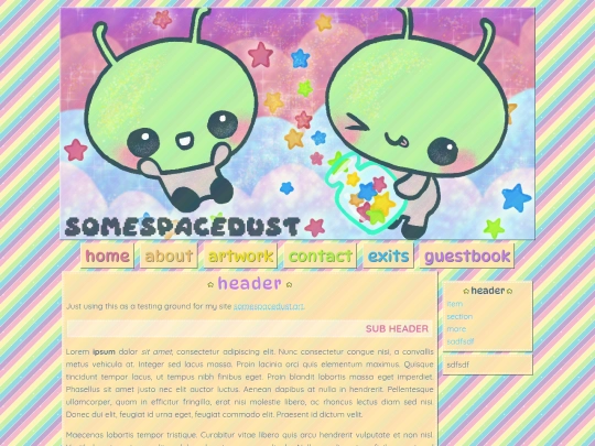 test screenshot
