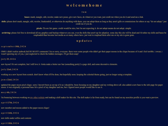 updates screenshot