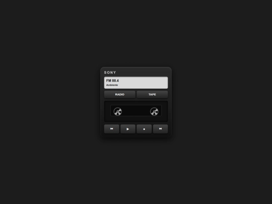 radio/disco/home screenshot