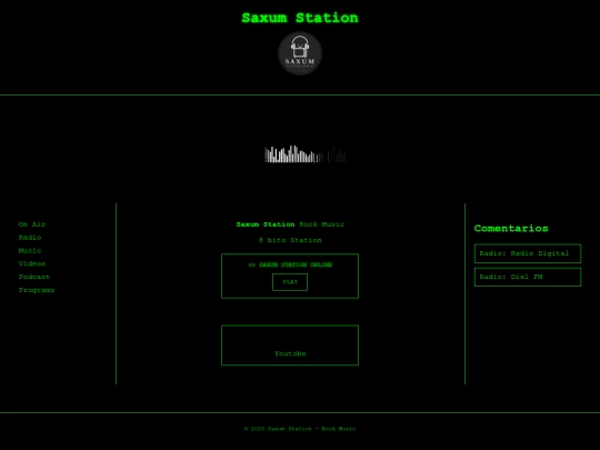 radio/saxumstation screenshot