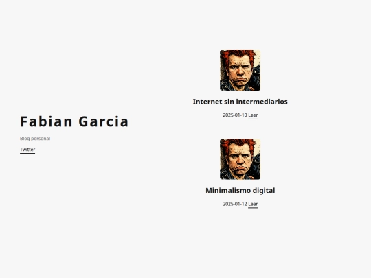 site/blogs screenshot
