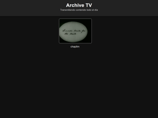 tv/ArchiveTv screenshot