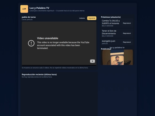 tv/luzyvidatv screenshot