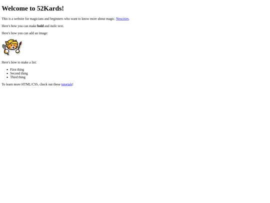 index screenshot