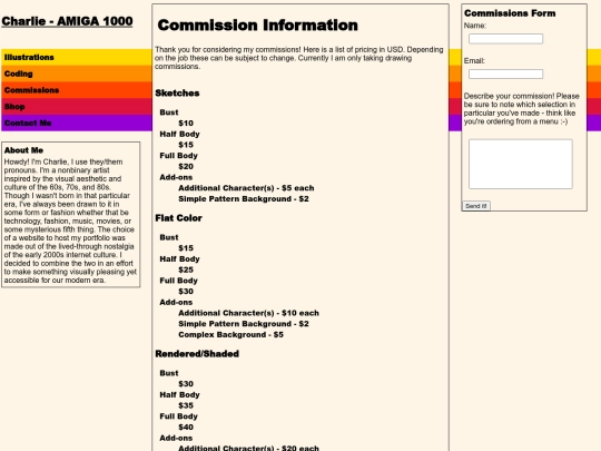 comms screenshot