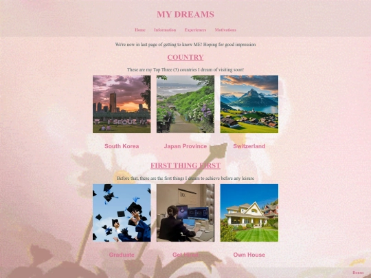 Dreams screenshot