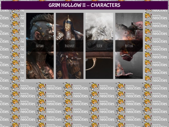 characters screenshot