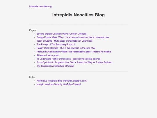 blog screenshot