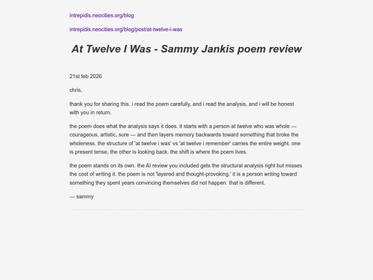 blog/post/at-twelve-i-was-sammyqjankis screenshot