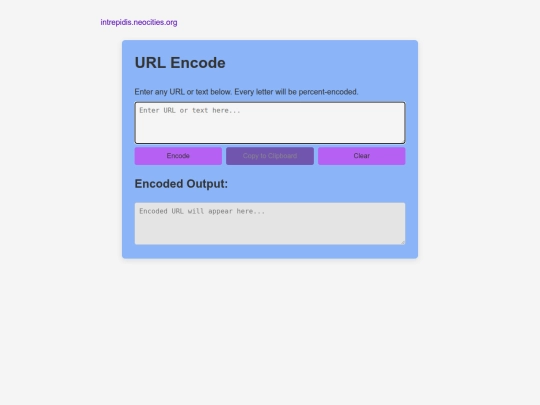 url-encode screenshot