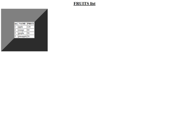 table/table screenshot