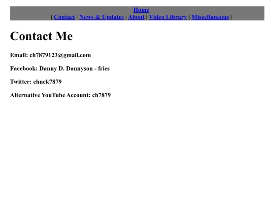 Contact screenshot