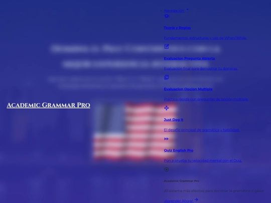 Academia Grammar Pro/Inicio/Inicio screenshot