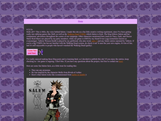 disclaimer screenshot