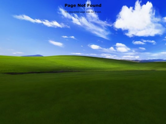 not_found screenshot