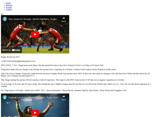work/web screenshot