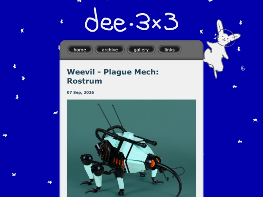 deedot3x3/posts/2026-09-07-Weevil-Plague-Mech-Rostrum screenshot