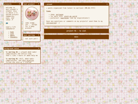 pages/projects screenshot