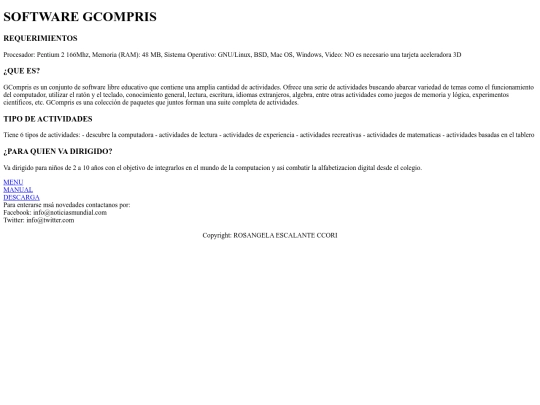 index screenshot