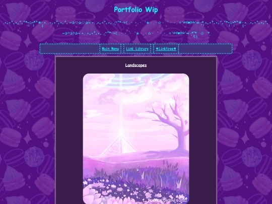 portfolio screenshot