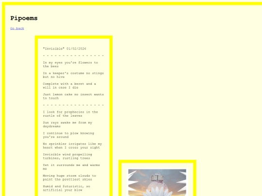 poetry screenshot