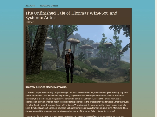 posts/TheUnfinishedTaleOfHlormarWine-Sot screenshot