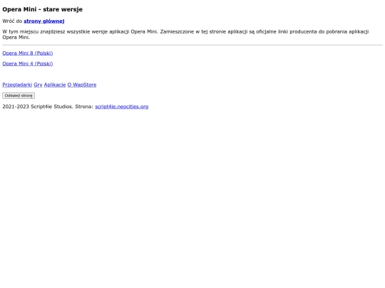 otherversions/operamini/old_operamini screenshot