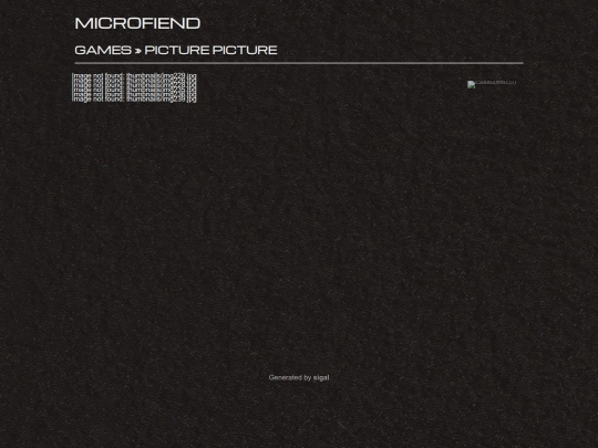microfiend/Games/Picture Picture screenshot