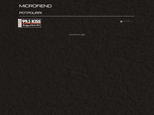 microfiend/Potpourri screenshot