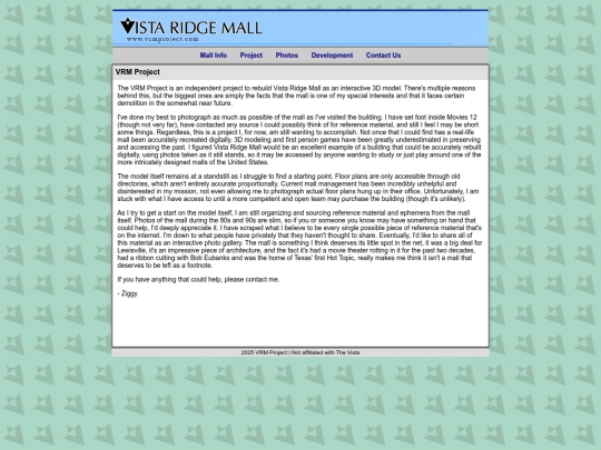 vistaridge/project screenshot
