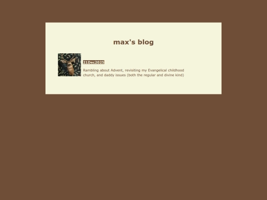 blog screenshot
