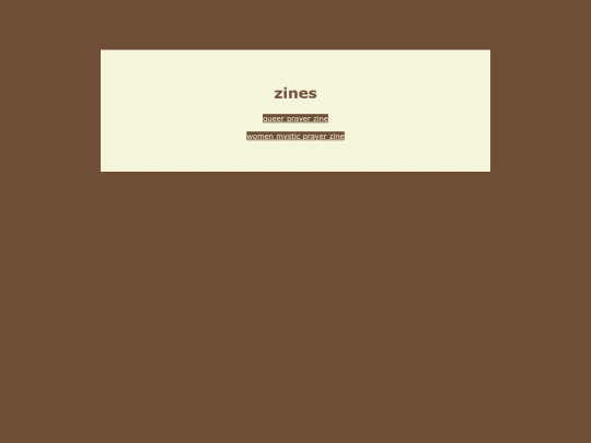 zines screenshot