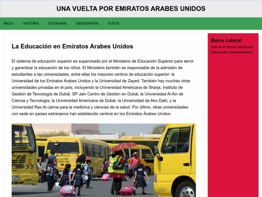 Educacion screenshot
