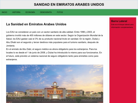 Sanidad screenshot