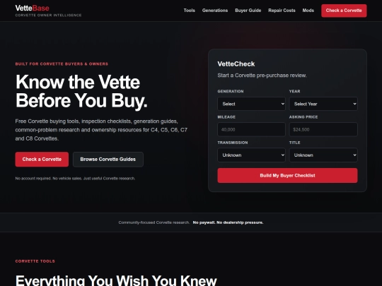 vettecheck screenshot