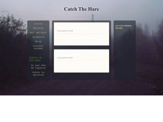 blog screenshot