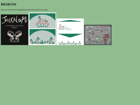 Designs screenshot