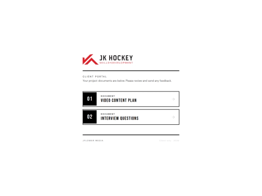 Clients/JKHockey/client-portal screenshot
