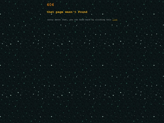 not_found screenshot