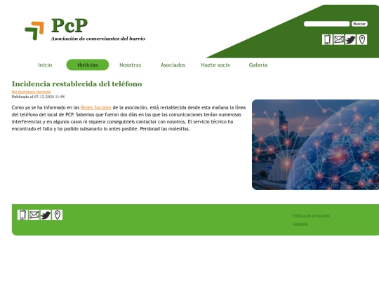Web HTML/newtelefono screenshot