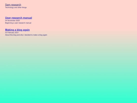 index screenshot